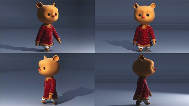 First submitted final with the shorter kurta